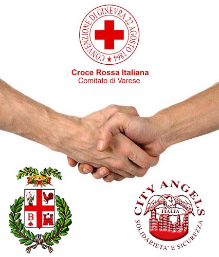 Cri Varese e City Angels protocollo d’intesa