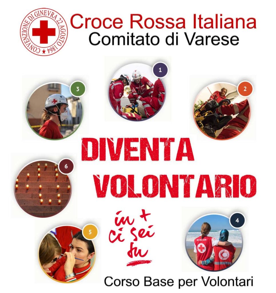 Diventa Volontario della Croce Rossa Italiana – Corso Base