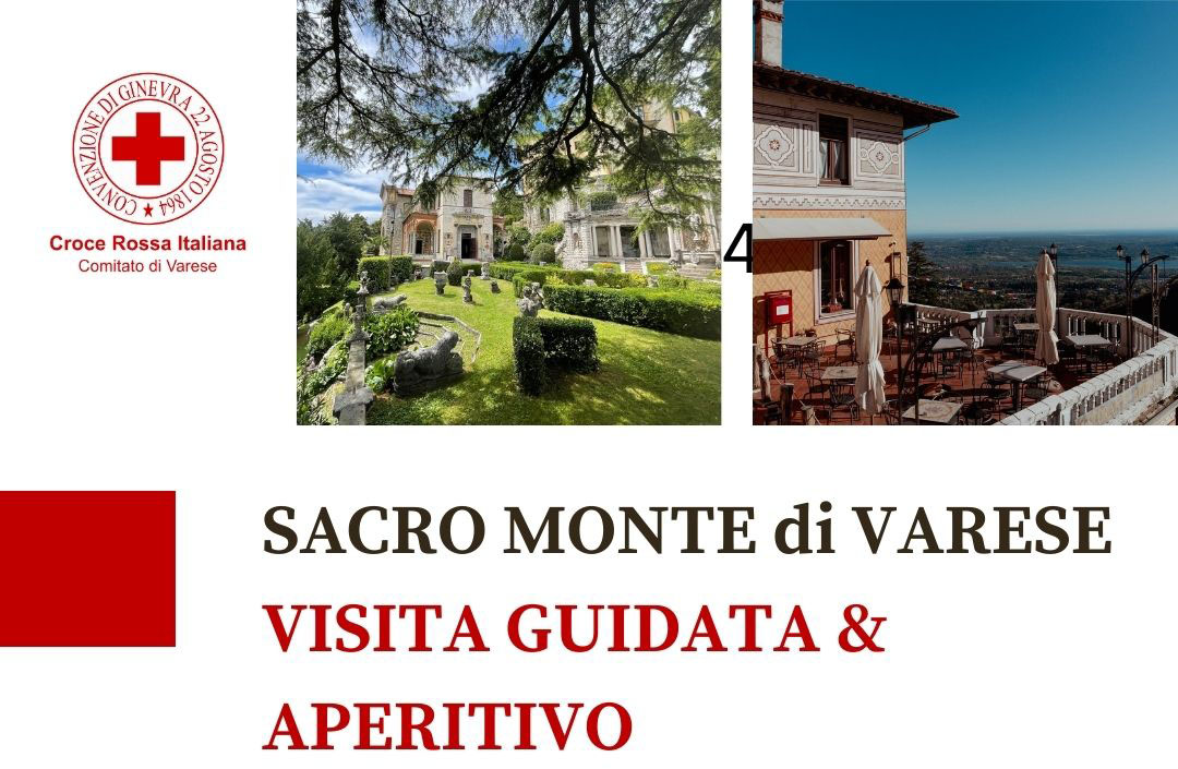 Visita guidata al Sacro Monte di Varese & Aperitivo – 20 Luglio 2024